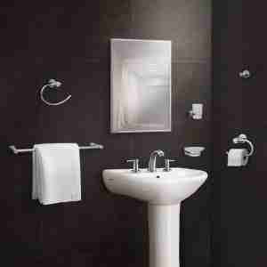Set baño klass (6 und) cromado vainsa